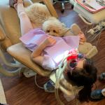 Our therapy dog and patient