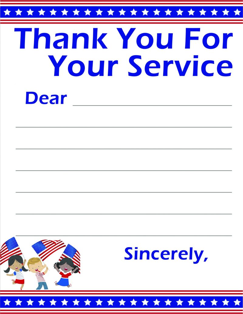 Letter to troops - color